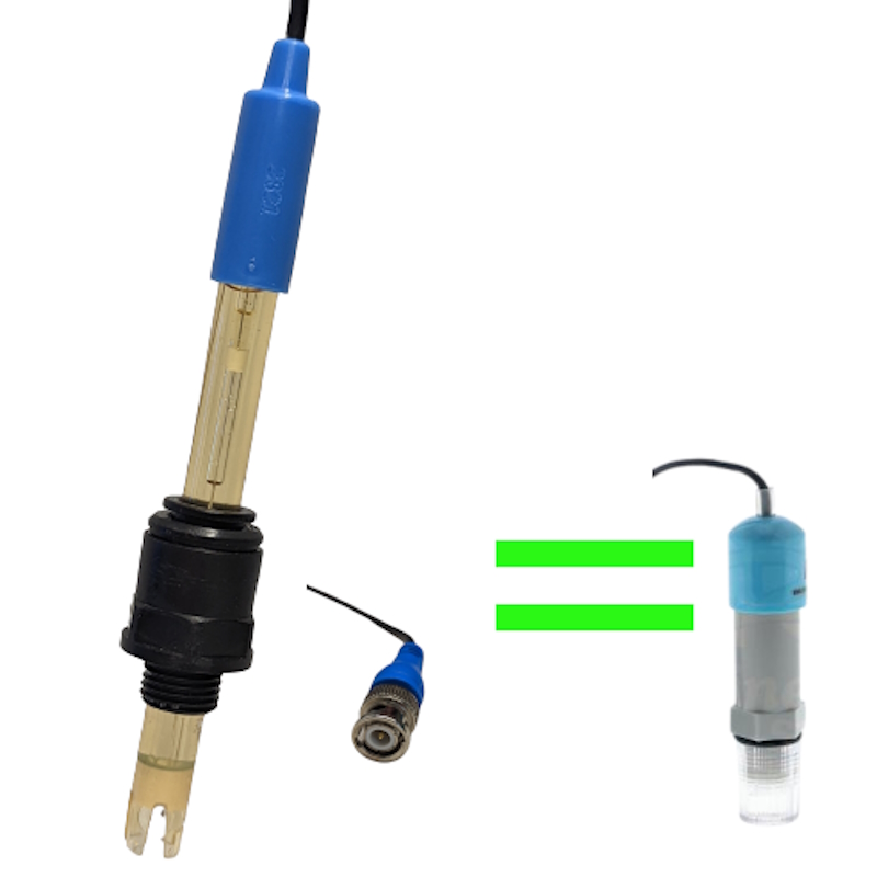 Sonda de pH de substituição compatível com M5001wb Davey